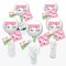 Big Dot of Happiness Golf Girl - Pink Birthday Party or Baby Shower Centerpiece Sticks - Table Toppers - Set of 15
